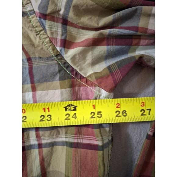 TOMMY BAHAMA Jeans Shirt Mens 2XL Island Crafted Modern Fit Plaid Casual Party - Picture 7 of 7